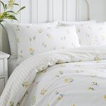 SINGLE DUVET COVER Dreams & Drapes Ditsy Floral Seersucker