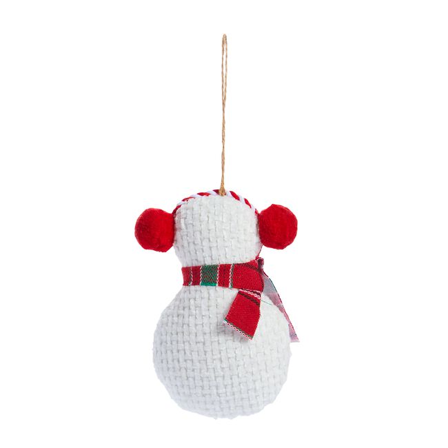 Snowman Plush Tree Decoration