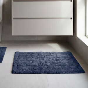 COTTON BRICK PETROL 50x80 Bath Mat