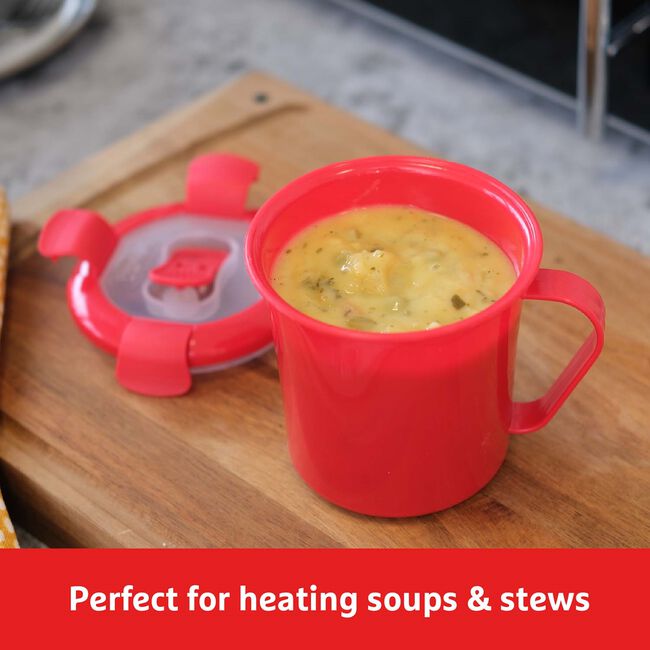 Prestige Good2Heat 680ml Microwave Soup Mug