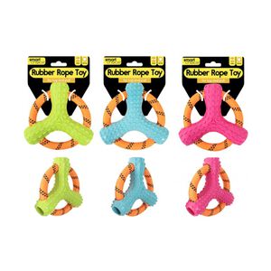 Rubber Ring Rope Dog Toy