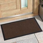 Esteem Stripe Doormat 40x70cm - Brown