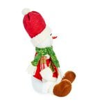 Christmas Snowman Sitting Decoration