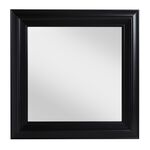 Westbury Black Square Mirror 56cm