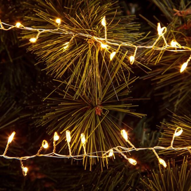 200 Warm White Mini LED Cluster Lights