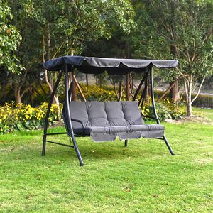 Luxury 3 Seater Garden Swing Chair
