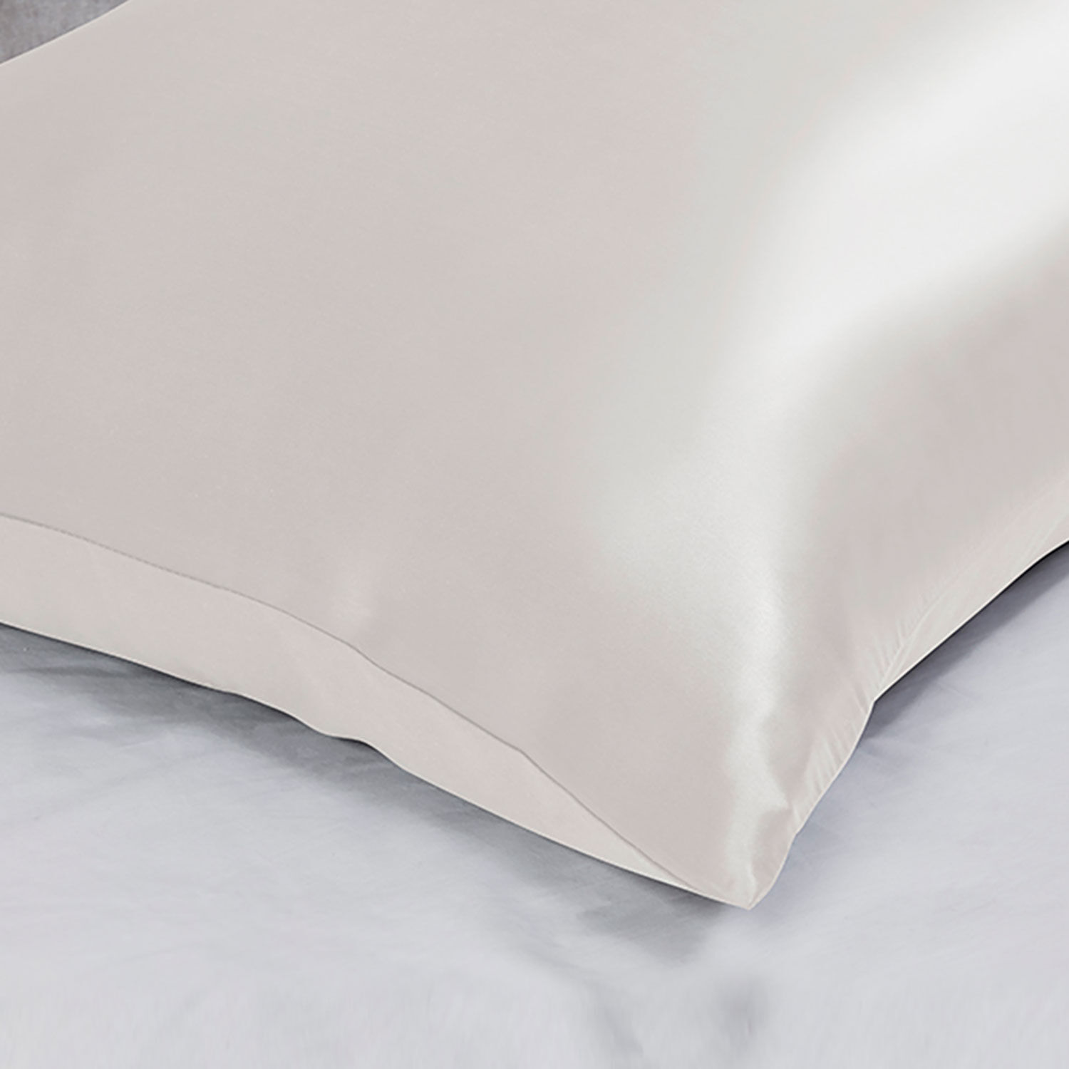 Silk Pillowcase White Home Store + More