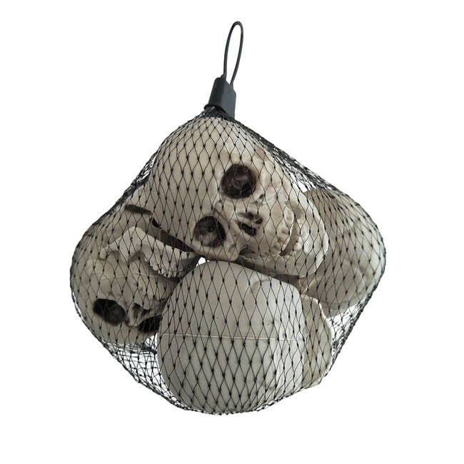 Halloween Bag of Skulls - 6 Pieces