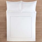 SINGLE DUVET COVER Single Stitch Periwinkle 500TC