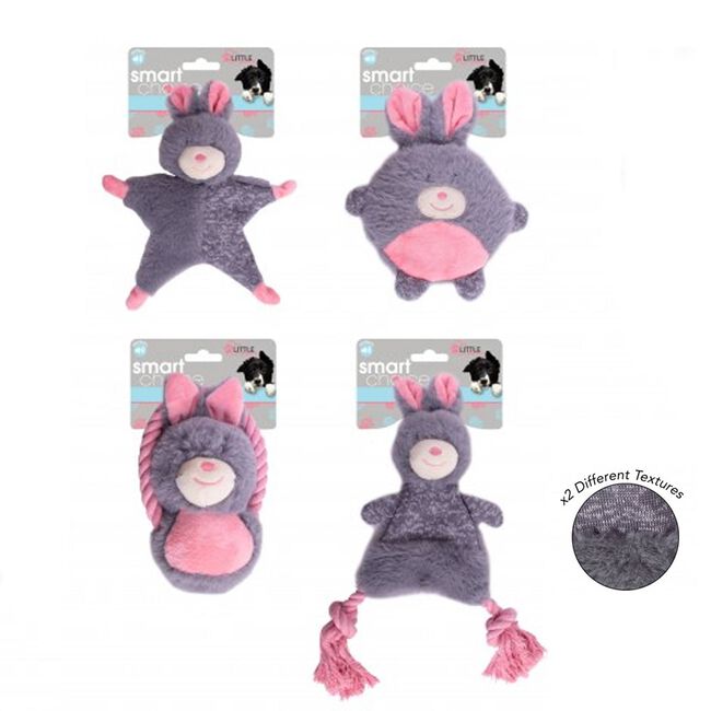 Puppy Plush Bunny Toy - Assorted