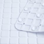 ANTI BACTERIAL WHITE 70x40cm Bath Mat 