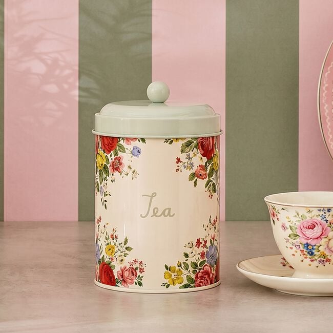 Cath Kidson Feels Like Home Tea Canister