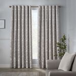RUSSBOROUGH NATURAL WITH GOLD 66x54 Curtain