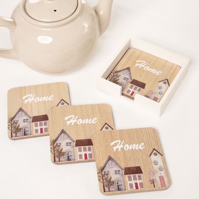 Home 4Pk Coasters