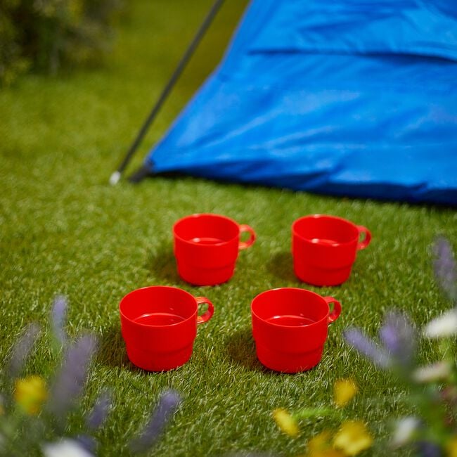 Set of 4 Camping Cups