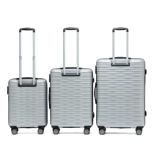 MEDIUM LIGHTWEIGHT HARDSHELL LUGGAGE - SILVER
