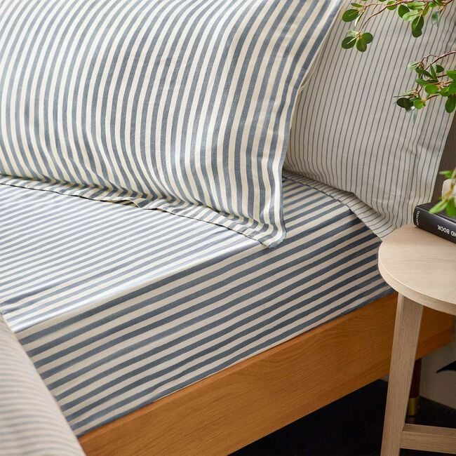 HERBDEN Oxford Pillowcase Pair Navy