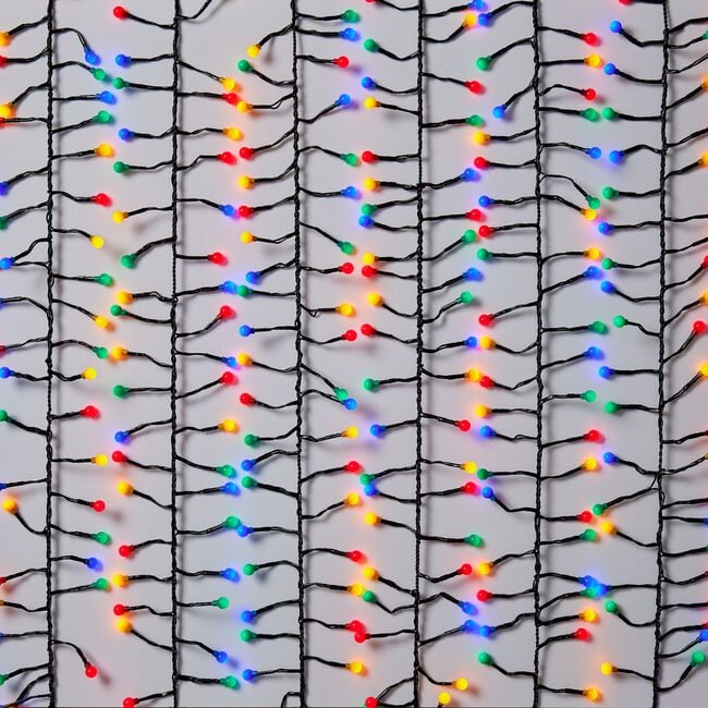 500 LED Berry Cluster Lights - Multicolour