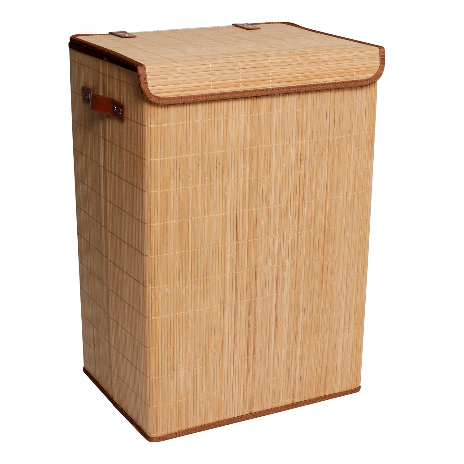 Bamboo Foldable Laundry Hamper Home Store + More