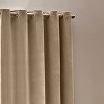 YARD HEAVY CHENILLE NATURAL  66x54 Curtain