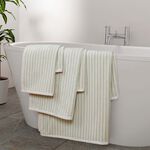 480GSM TURKISH YARN DYED SAGE 50x90 Hand Towel