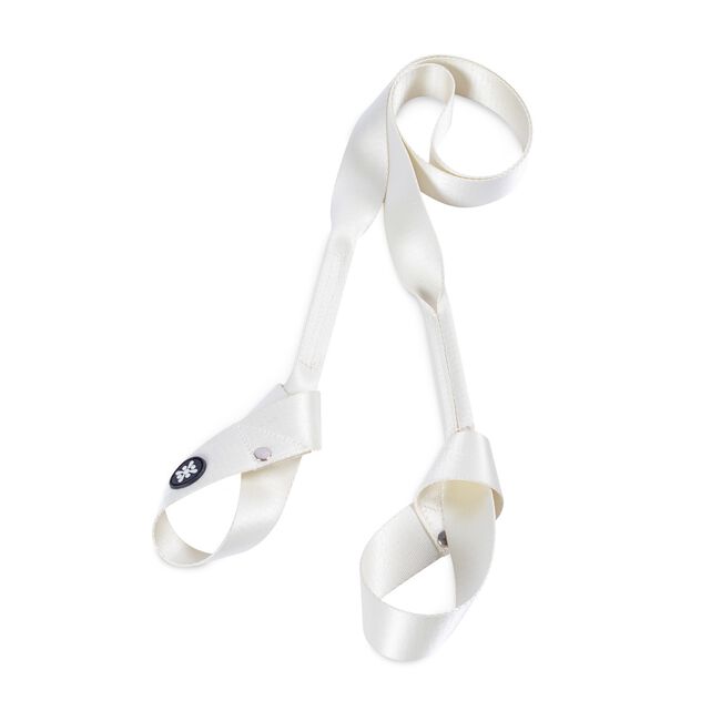 BLOOM YOGA MAT STRAP WHITE