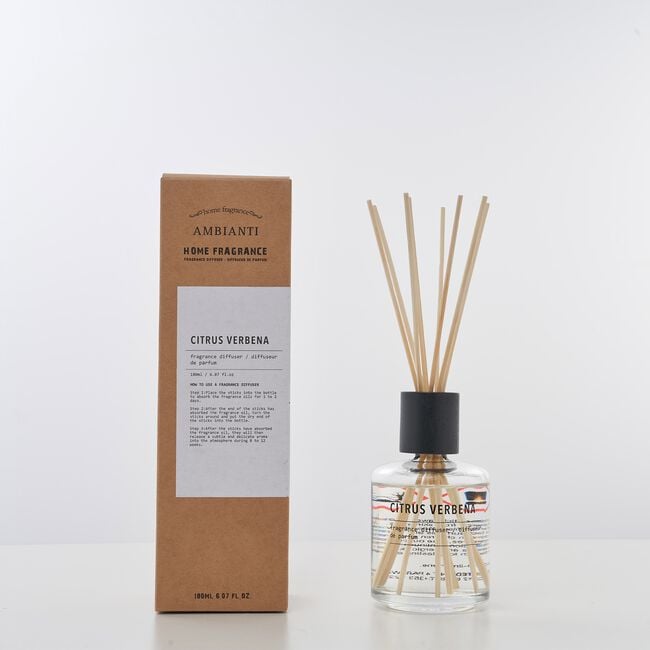 Ambianti Labs 180ml Reed Diffuser Citrus Verbena