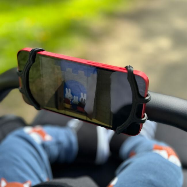 Dooky Universal Phone Holder Black