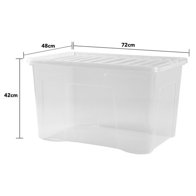 Crystal 102 Litre Box & Lid
