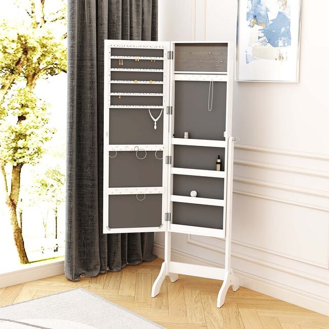 Nova LED Mirror Jewellery Cabinet