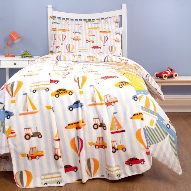 Adventure Town 120cm x 150cm Throw