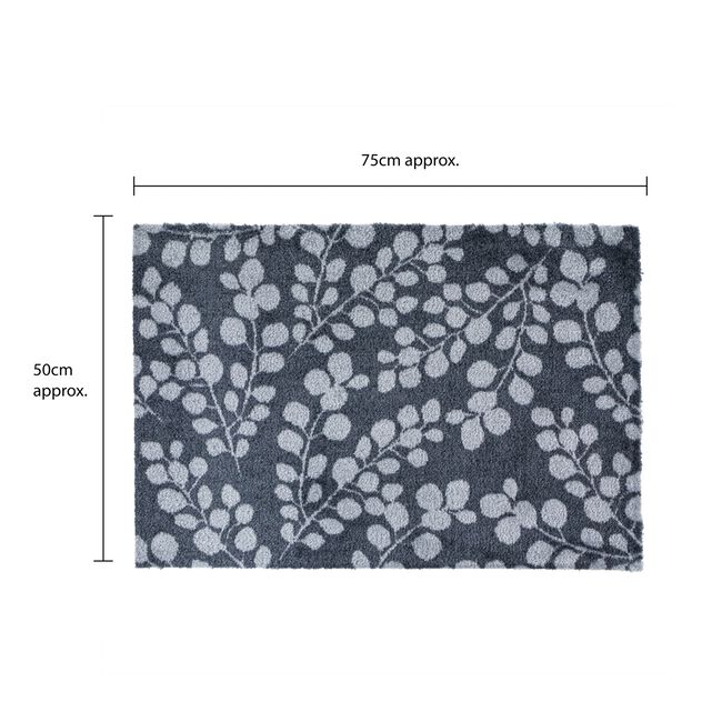 Branches Black/Grey Mega Mat 50cm x 75cm