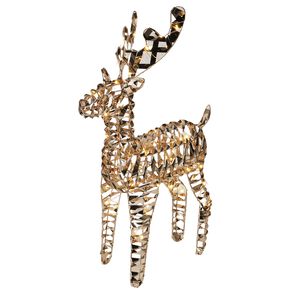 60cm Gold Reindeer with LED