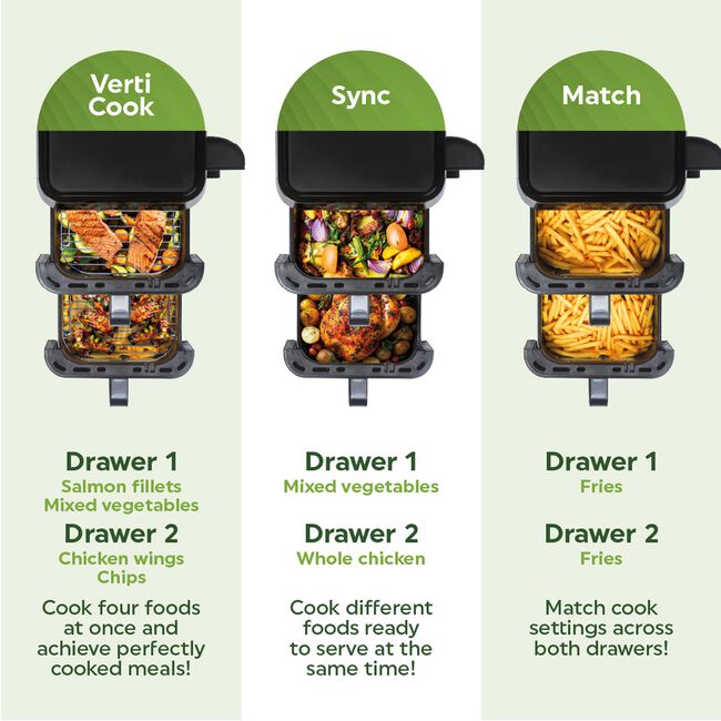 Salter Verticook View 9L Air Fryer 