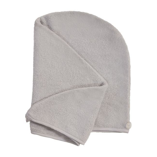 TURKISH COTTON SUPERSOFT SILVER Hair Wrap
