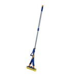 Gleam Clean Sponge Mop & Telescopic Handle