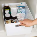 Studio 5.02 Rectangular Basket Ice White