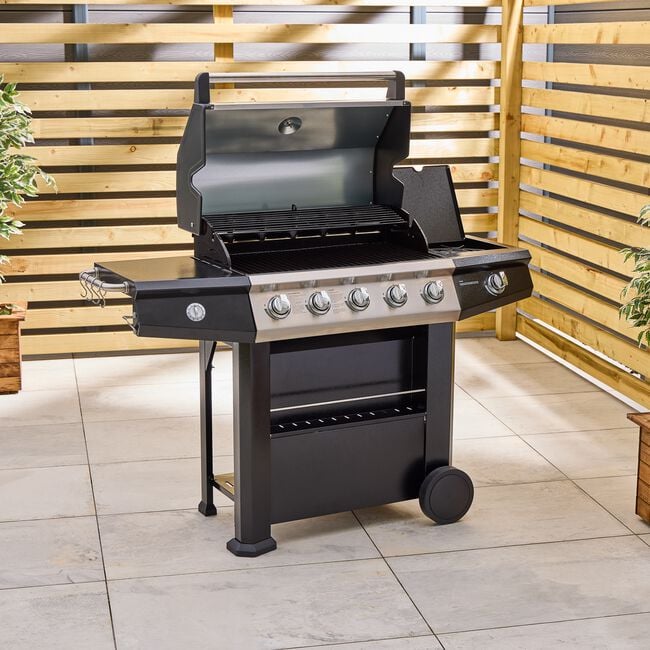 Master Cook Connoisseur 600 6 Burner Gas BBQ