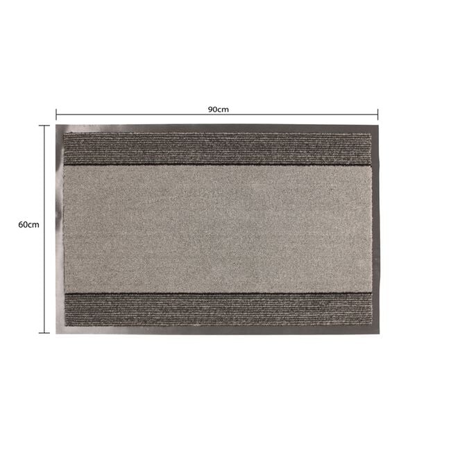 MIRACLE BARRIER GREY 40x60cm Doormat