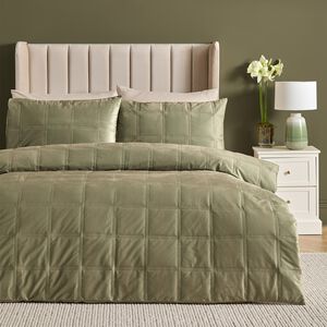 DOUBLE DUVET COVER Soiree Brighton Square Green