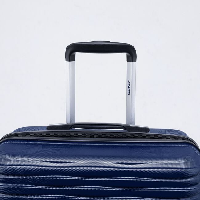 LARGE Lightweight Hardshell Luggage - Navy Blue