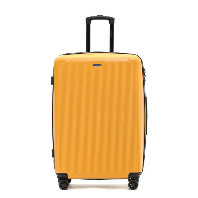 LARGE LIGHTWEIGHT HARDSHELL LUGGAGE - OCHRE