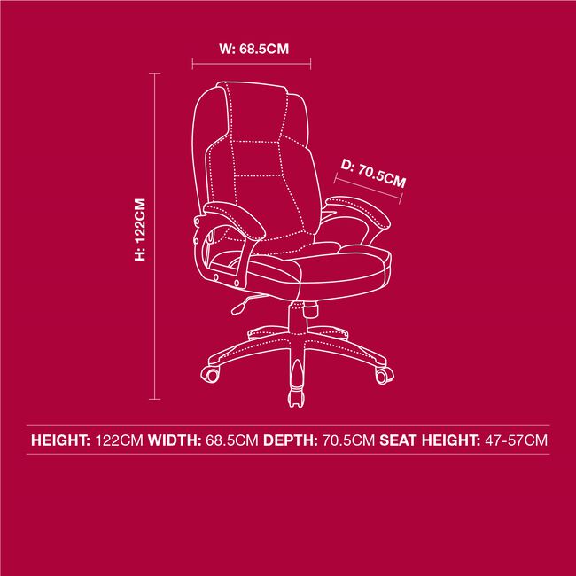 Black Deluxe Office Chair