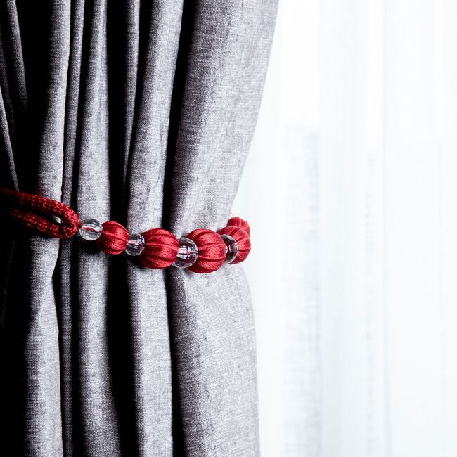 PARIS CABLE BALL RED Tie Back 