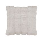 LUXE FAUX FUR WHITE 45x45 Cushion