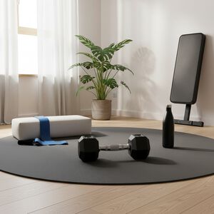 Body Go Rubber Hex Dumbbell 12.5kg