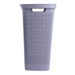 EZY STORAGE MODE 57L LILAC Laundry Hamper