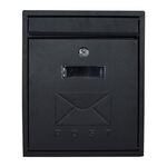 Postplus Contemporary Letterbox Matt Black