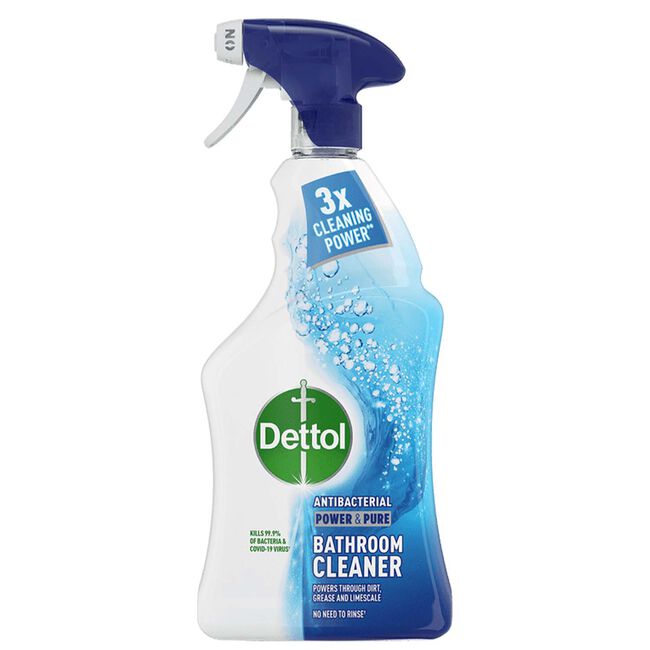 Dettol Power & Pure Bathroom Cleaner 1Ltr Spray