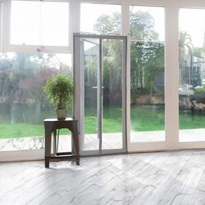 INSECT DOOR SCREEN - GREY - 90cm x 210cm